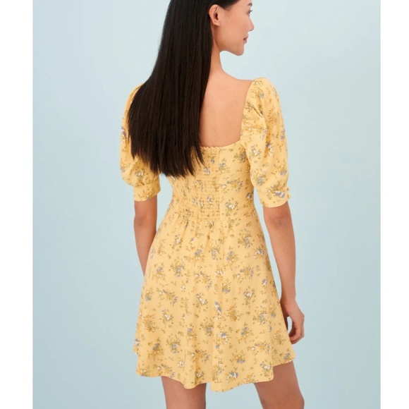 Reformation Floral Mini Dress - Picture 2 of 14